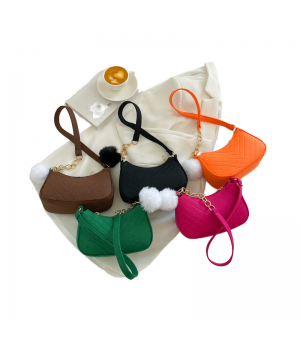 2024 Retro Crossbody Bag for Women Fashionable Anti-Theft Shoulder Bag with Thread Pattern for Autumn