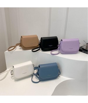 2024 Korean Diamond Lattice Shoulder Small Bag Women's Messenger Small Square Chain Girls Hand Bag Wholesale PU Ladies Handbag