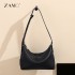 2024 New Ladies Fashion Vintage Genuine leather Armpit Shoulder Bag For Women