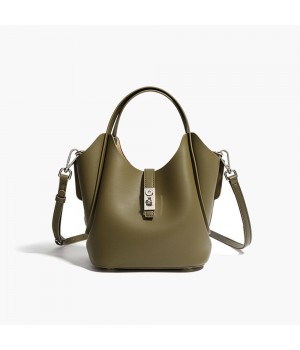 New Style Luxury Cowhide Leather Handbag For Women 2024 Spring Summer Commuting Crossbody Bags