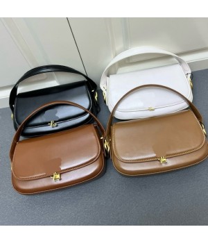 2024 Classic Leather Shoulder Bags Simple Retro Box for Womens Carrying Underarm bags with Stylish Retro Design bags