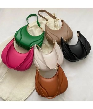 Ladies Designer Handbag PU Leather Women's Tote Bag Female Armpit Shoulder Bags.Z0872
