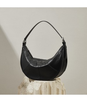 Custom wholesale 2024 NEW design vintage Genuine LeatherZ` women's armpi shoulder bags