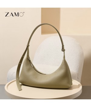 Custom wholesale 2024 New Ladies Vintage Genuine leather Women's Underarm Shoulder Bags