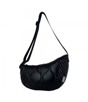 Hot Selling Women's Designer Crossbody Handbag Puffer Shoulder Bag TC Padded Polyester Dumpling Shaped Purse Fashion Leather