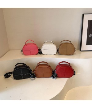 2024 New armpit small square bag with wide strap women's shoulder bag