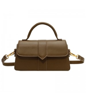 2024 New PU Leather Luxury Women Handbag With Handle Elegant Crossbody Bag Women's Vintage Shoulder Bag