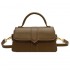 2024 New PU Leather Luxury Women Handbag With Handle Elegant Crossbody Bag Women's Vintage Shoulder Bag